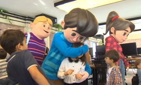 "Rafadan Tayfa" minik ziyaretçilerini ağırladı