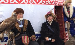 Kazakistan'da Uluslararası Kartalcılar Turnuvası