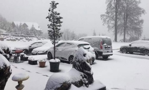 Kartepe’ye yılın ilk karı düştü