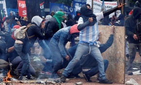 Arjantin'de hükümetin 2019 bütçe tasarısına protesto