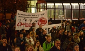 Avusturya’da hükümet karşıtı gösteri