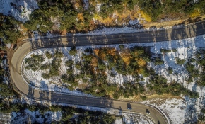 Uludağ'da iki mevsim bir arada yaşanıyor