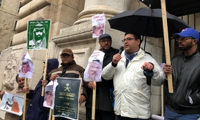 İsviçre'de Kaşıkçı cinayeti protesto edildi