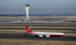 Cumhurbaşkanı Erdoğan İstanbul Yeni Havalimanı'nda