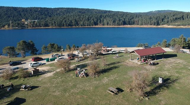 Abant'ta Cumhuriyet Bayramı yoğunluğu