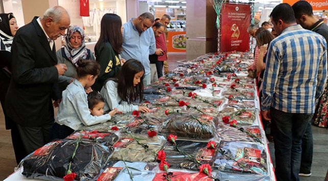 Hatay'da 'şehit emanetleri' sergisi açıldı