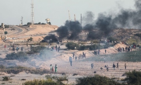 İsrail askerleri Gazze'de 1 Filistinli genci şehit etti