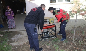 Bolu'da ALS hastasının yardımına itfaiye ekipleri yetişti