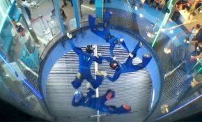 Bahreyn'de yarışmacılar yer çekimine meydan okudu