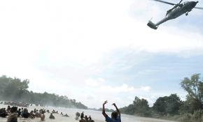 Meksika'dan göçmen kervanına helikopterli müdahale