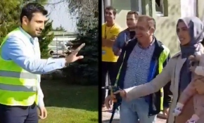 Selçuk Bayraktar ilk yalnız uçuşunu yaptı, eşi hortumla ıslattı