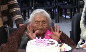 Dünyanın en yaşlı kadını 118'inci yaşını kutladı