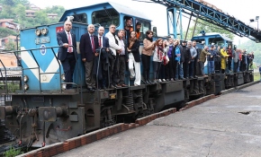 Zonguldak'ta yıllarca kömür taşıyan raylar turist taşıyacak