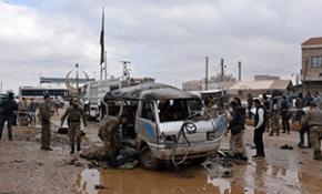 Azez'de bugün ikinci kez bombalı araç patladı: 7 yaralı