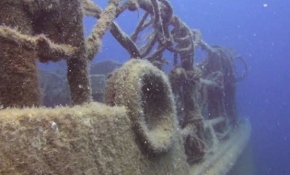 Kekova açıklarında antik gemi batıklarından tarihi eser çıkarıldı