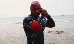 157 gün yüzen İngiliz maceraperest yeni bir rekor kırdı