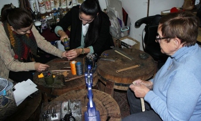 Alman kadınlar Türk geleneksel el sanatlarını öğreniyor