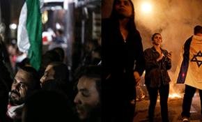 Gazze'de ateşkes kutlaması İsrail'de hükümet protestosu