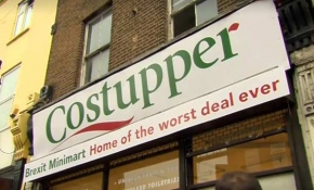 Londra'da Brexit dükkanı açıldı