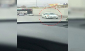 Alt geçitte geri geri gidip, trafiği tehlikeye düşürdü