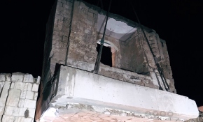 Eyyubi Camii 8 parça halinde yeni yerine taşınıyor