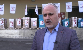 Filistin'in 6 aylık ilacı Türk Kızılayından