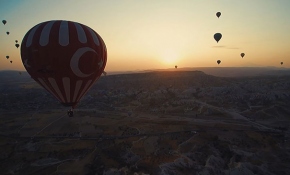 Türkiye'nin dağları havadan görüntülendi