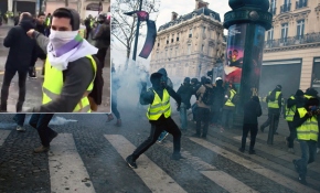 Fransa'da terör örgütü sempatizanlarından TRT Haber'e saldırı