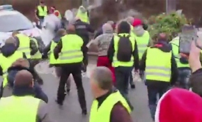 Fransa’da polisle göstericilerin ‘biber gazı’ mücadelesi