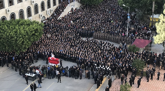 Şehit Emniyet Müdürü Verdi son yolculuğuna uğurlandı
