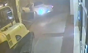 İş makinesi ile banka soydular