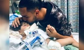 Yemenli bir bebek annesinden uzakta ölümle pençeleşiyor