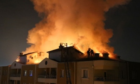 Bursa'da korkutan yangın