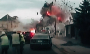 ABD'deki patlamanın görüntüleri yayınlandı