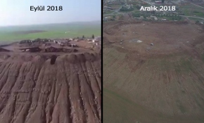 YPG/PKK hendekleri gizlemeye çalışıyor