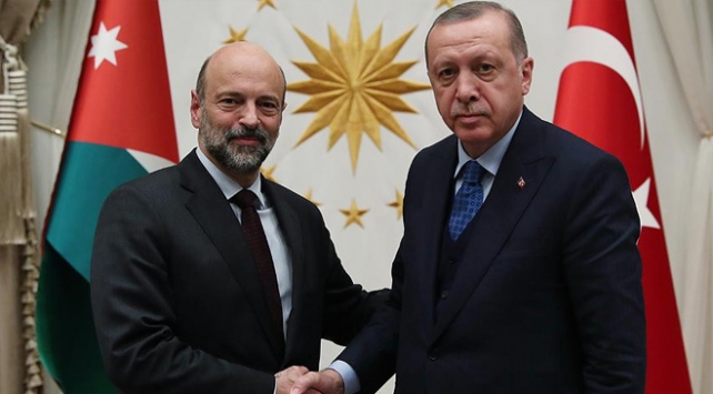 Cumhurbaşkanı Erdoğan Ürdün Başbakanını kabul etti