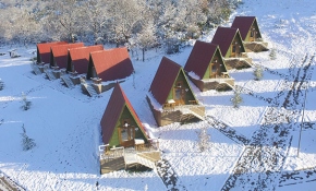 İznik'in bungalov evleri keşfedilmeyi bekliyor