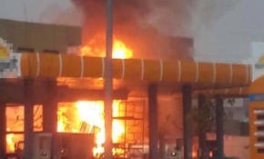 Şanlıurfa'da akaryakıt istasyonunda patlama