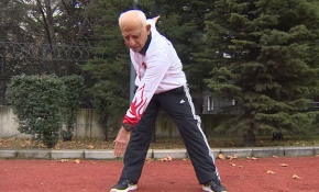 Türkiye'nin en yaşlı lisanslı atleti Erdoğan Dulda