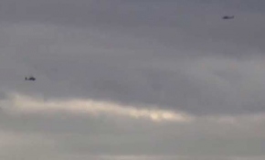 ABD helikopterleri Münbiç'te keşif uçuşu yaptı