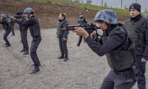 Polis adaylarının zorlu eğitimi