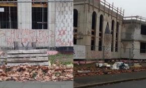 Almanya'da yapım aşamasındaki camiye saldırı