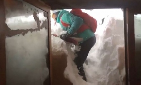 Polonyalı meteorologlar zorlu koşullarda görevlerini yerine getirdi