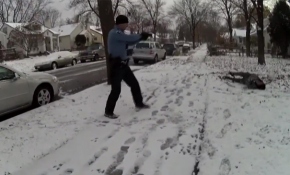 ABD polisi, bıçaklı adama kurşun yağdırdı
