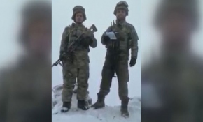 Komandolardan minik öğrencilere teşekkür videosu