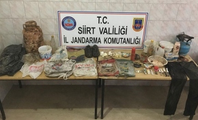 Siirt'te patlayıcı yapımında kullanılan malzemeler ele geçirildi