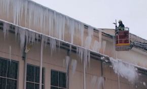 Erzurum'da "buz kırma timi" iş başında