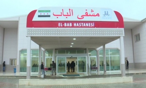 El Bab Hastanesi günde 850 Suriyeliye hizmet veriyor