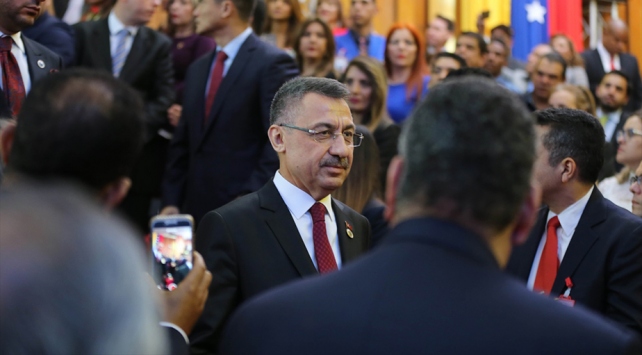 Cumhurbaşkanı Yardımcısı Fuat Oktay, Maduro'nun yemin törenine katıldı