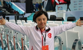 Cumhurbaşkanı Erdoğan ile down sendromlu sporcunun samimi diyaloğu